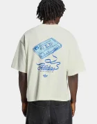 adidas Originals тениска мъжка от памук Record GFX бежова LI2484