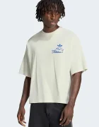 adidas Originals тениска мъжка от памук Record GFX бежова LI2484