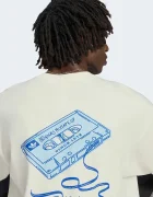 adidas Originals тениска мъжка от памук Record GFX бежова LI2484