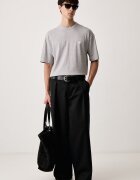 adidas Originals тениска мъжка с памук Trefoil Essentials сива IA7533