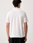 adidas Originals тениска с яка мъжка от памук Trefoil Essentials бяла KS9800