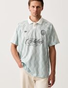 adidas Originals тениска с яка мъжка тюркоазена KX1256