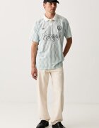 adidas Originals тениска с яка мъжка тюркоазена KX1256