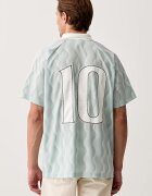 adidas Originals тениска с яка мъжка тюркоазена KX1256