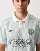 adidas Originals тениска с яка мъжка тюркоазена KX1256