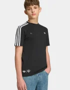 adidas Originals тениска за деца от памук черна KT4408