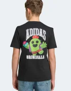 adidas Originals тениска за деца от памук черна KT4408