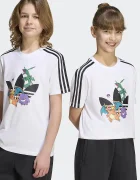adidas Originals тениска за деца от памук POKEMON бяла KR4701