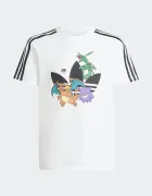 adidas Originals тениска за деца от памук POKEMON бяла KR4701