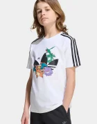 adidas Originals тениска за деца от памук POKEMON бяла KR4701