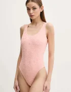 adidas Originals Цял бански Essentials в оранжево с меки чашки JG1043