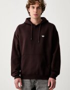 adidas Originals уголемен суичър мъжки с памук Milan кафяв LG9394