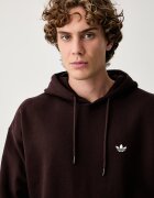 adidas Originals уголемен суичър мъжки с памук Milan кафяв LG9394
