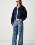 adidas Originals уголемена тениска дамска от памук Essentials виолетова KW0202