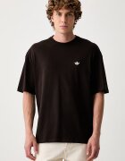 adidas Originals уголемена тениска мъжка от памук NCLR Loose кафява LI2477