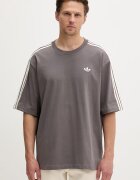 adidas Originals уголемена тениска мъжка от памук сива KE1591