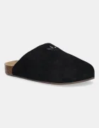 adidas Originals Велурени чехли Adimule в черно JQ4367