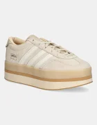 adidas Originals Велурени маратонки Gazelle Stack в бежово JQ7666