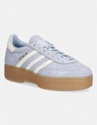 adidas Originals Велурени маратонки Handball Spezial Bold в синьо IH9192