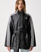 adidas Originals яке дамско от имитация на кожа Adilenium Season 6 Pleather Jacket черно LH1945