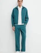 adidas Originals Яке Firebird Jacket в тюркоазено преходен модел KC0684