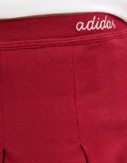 adidas Памучна пола в червено къса разкроена KD3372