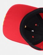 adidas Памучна шапка с козирка в червено KE5880