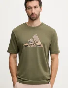 adidas Памучна тениска Camo Logo
