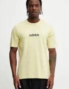 adidas Памучна тениска Essentials Linear