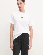 adidas Памучна тениска Essentials в бяло JC5944