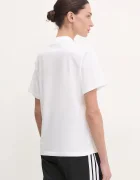 adidas Памучна тениска Essentials в бяло JC5944