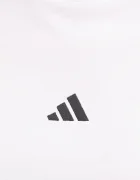 adidas Памучна тениска Essentials в бяло JC5944