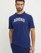 adidas Памучна тениска M C COLLE Collegiate