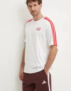 adidas Памучна тениска M C COLLE Collegiate