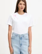 adidas Памучна тениска W CO BOW T