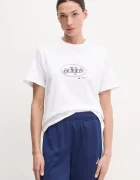 adidas Памучна тениска W Elem Flrl Tee