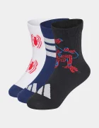 adidas Performance чорапи за деца MARVEL SPIDER-MAN 3 броя черни KR2366