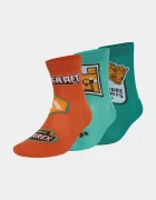adidas Performance чорапи за деца MINECRAFT 3 броя тюркоазени KR2354