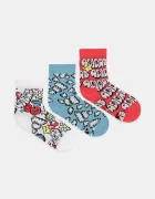 adidas Performance Детски чорапи (3 чифта)