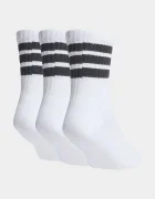 adidas Performance Детски чорапи с памук (3 чифта) в бяло JZ0531