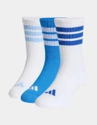 adidas Performance Детски чорапи с памук (3 чифта) в бяло KD1720