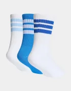 adidas Performance Детски чорапи с памук (3 чифта) в бяло KD1720