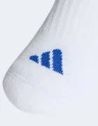 adidas Performance Детски чорапи с памук (3 чифта) в бяло KD1720