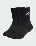 adidas Performance Детски чорапи с памук (3 чифта) в черно JZ0527