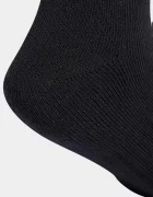 adidas Performance Детски чорапи с памук (3 чифта) в черно KD1719