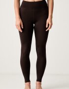 adidas Performance клин за йога дамски All me кафяв с висока талия KR3429