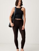 adidas Performance клин за йога дамски All me кафяв с висока талия KR3429