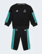 adidas Performance Комплект бебешки спортен екип с памук MERCEDES в черно KE5933