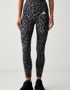 adidas Performance панталон за трениране дамски Optime Essentials сив с висока талия KS6212