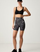 adidas Performance спортен къс панталон дамски Optime Essentials сив с висока талия KS6226